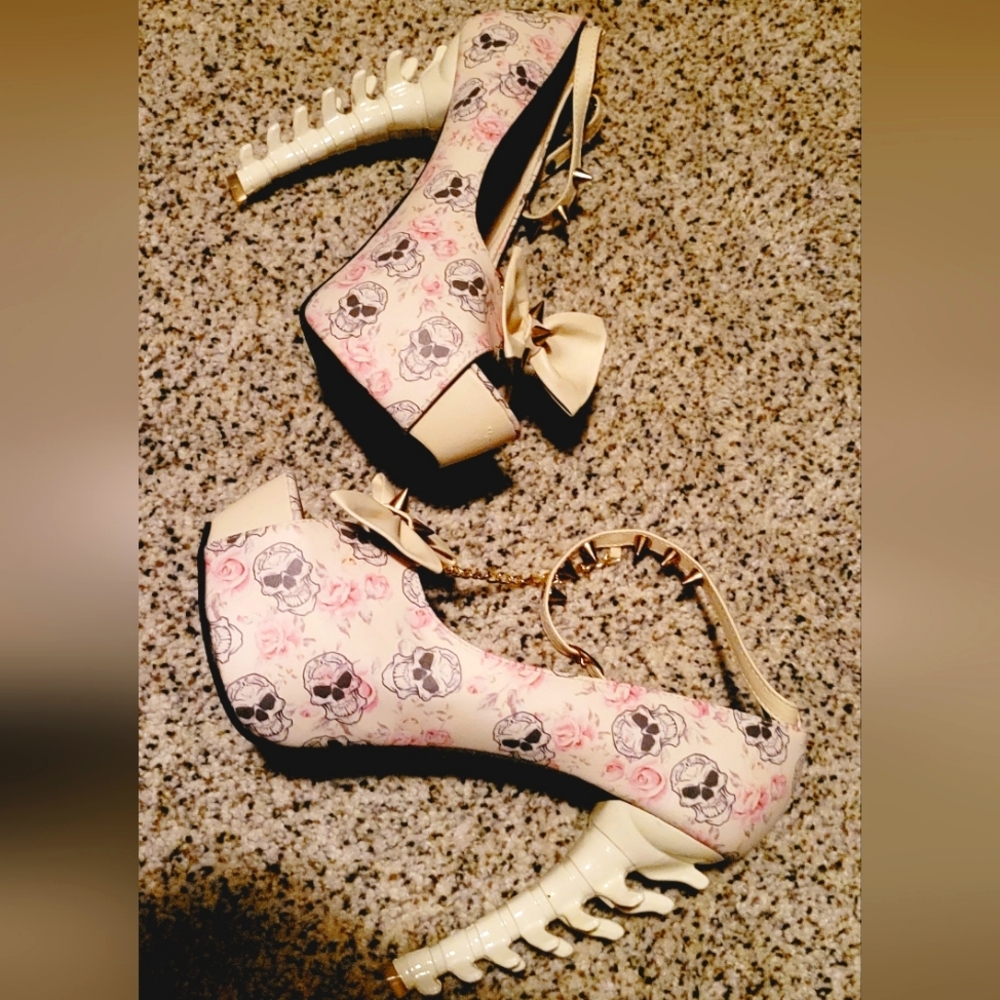 Skull High Heels New